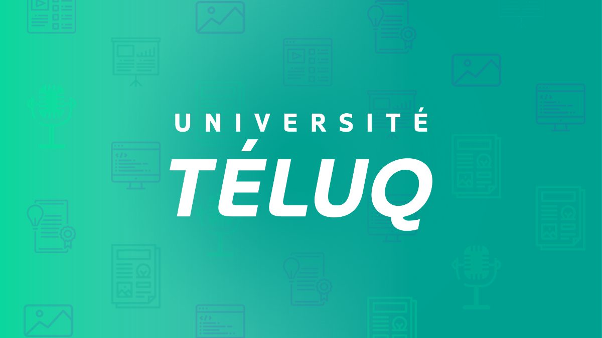 Vignette avec logo de l'Université TÉLUQ