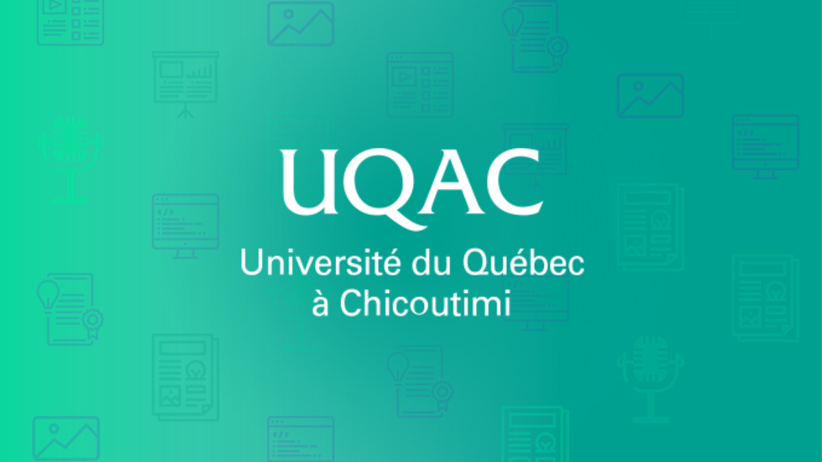 Vignette avec logo de l'Université du Québec à Chicoutimi