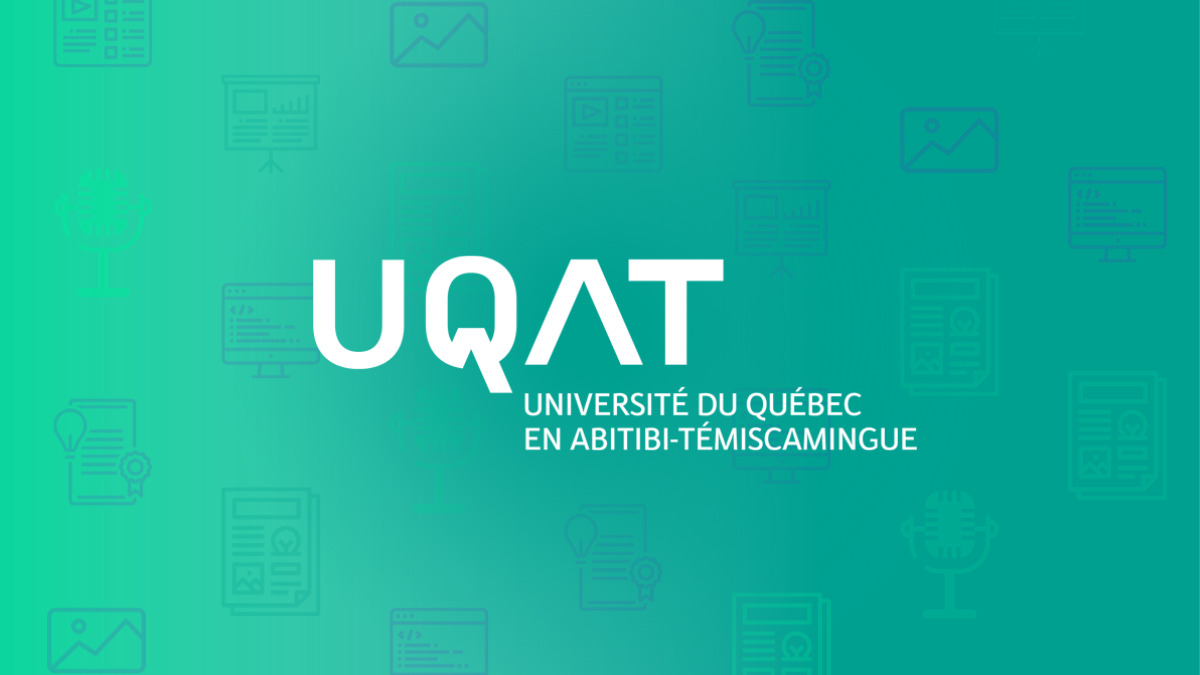 Vignette avec logo de l'UQAT