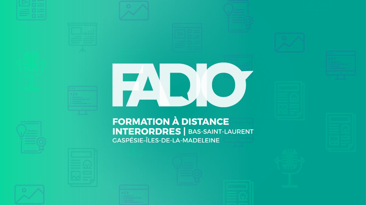 Vignette avec logo de FADIO